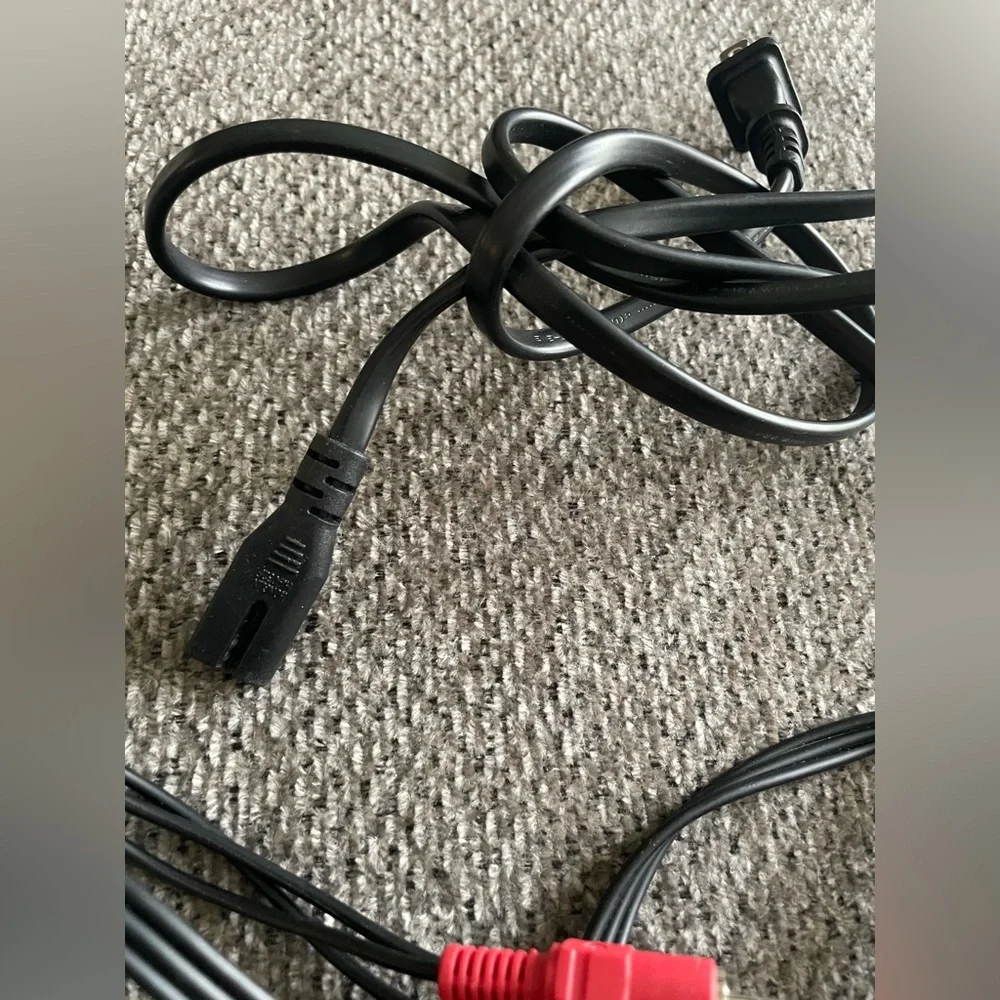 PlayStation 1 power plug controller and tv adapter PS1